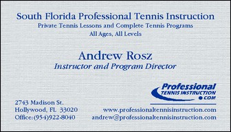 Andrew S. Rosz; Instructor and Program Director